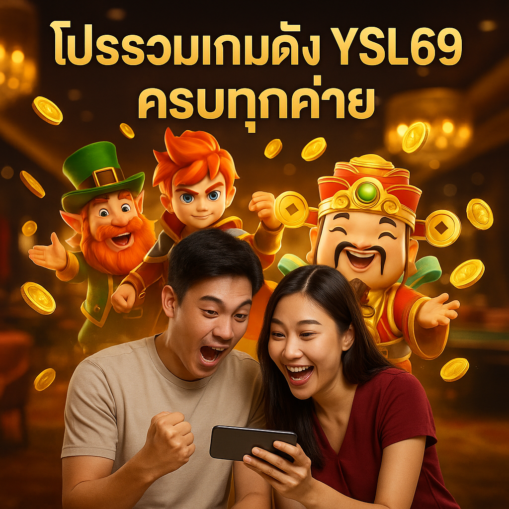 โปรรวมเกมดัง YSL69 ครบทุกค่าย
