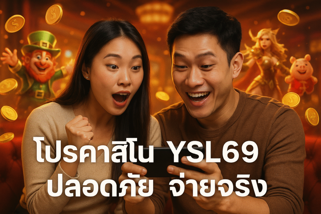 โปรคาสิโน YSL69 ปลอดภัย จ่ายจริง